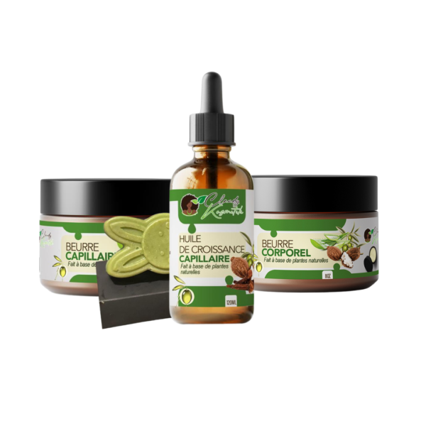 Coffret Beauté Naturelle – Soin Cheveux & Teint Éclatant