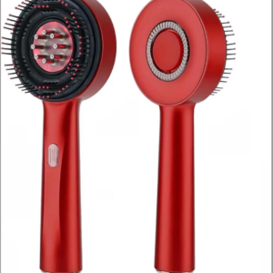 Brosse de massage du cuir chevelu 2 en 1 avec applicateur d’huile